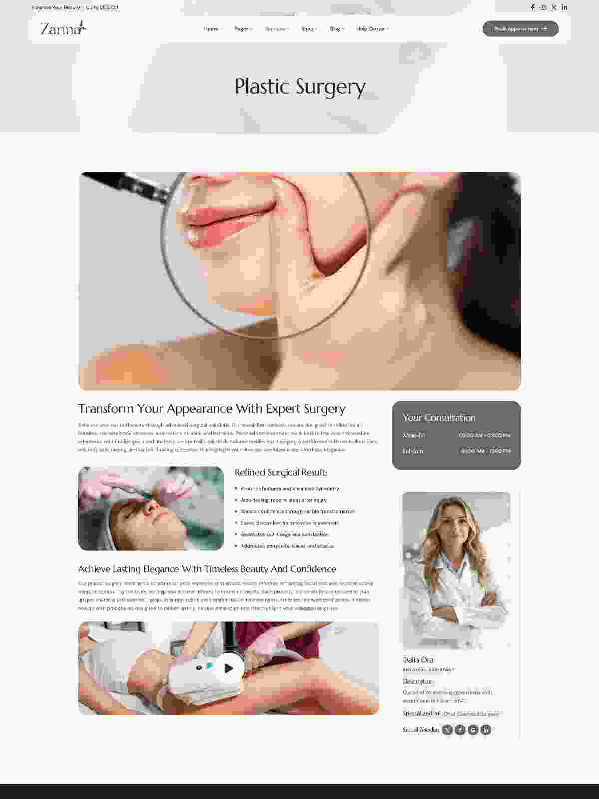 Plastic Surgery-page