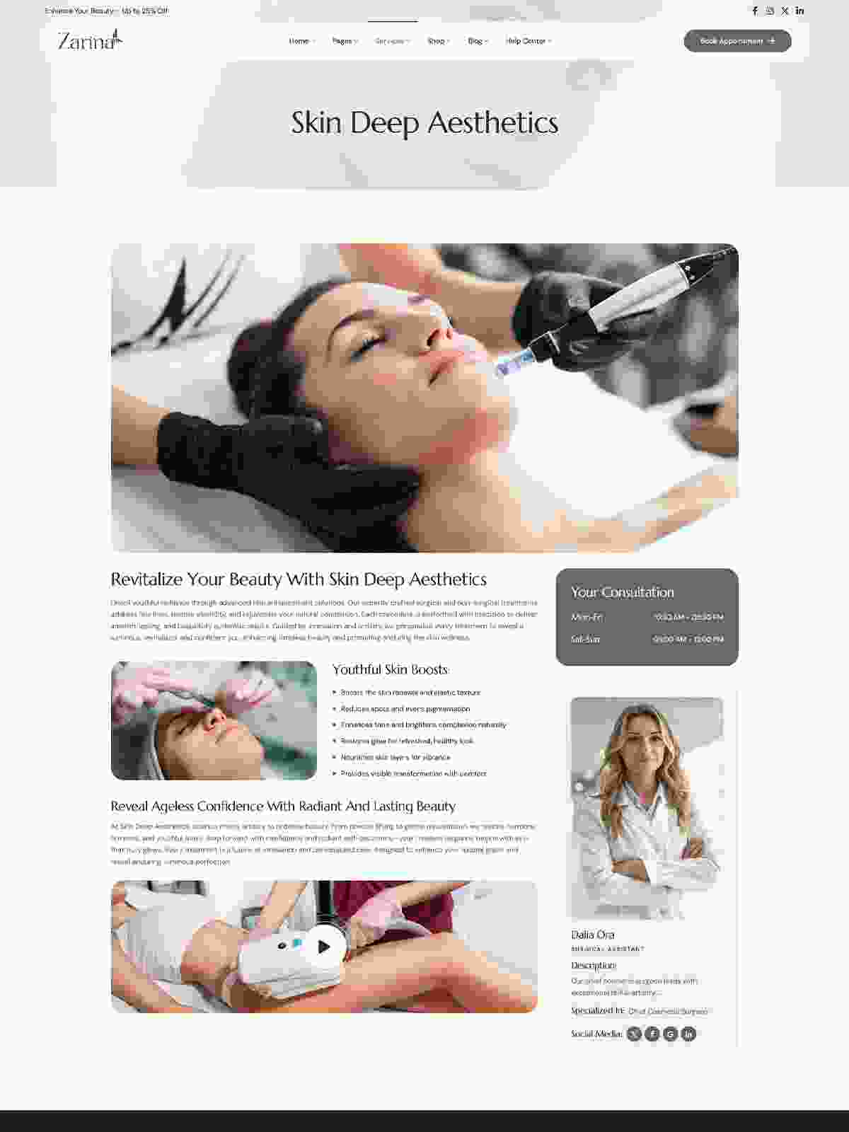 Skin Deep Aesthetics-page